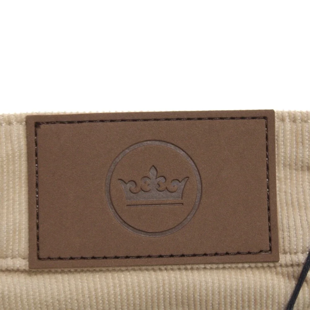 Peter Millar NWT 5 Pocket Jean Cut Corduroy Pants Size 38 US Beige Cotton Blend